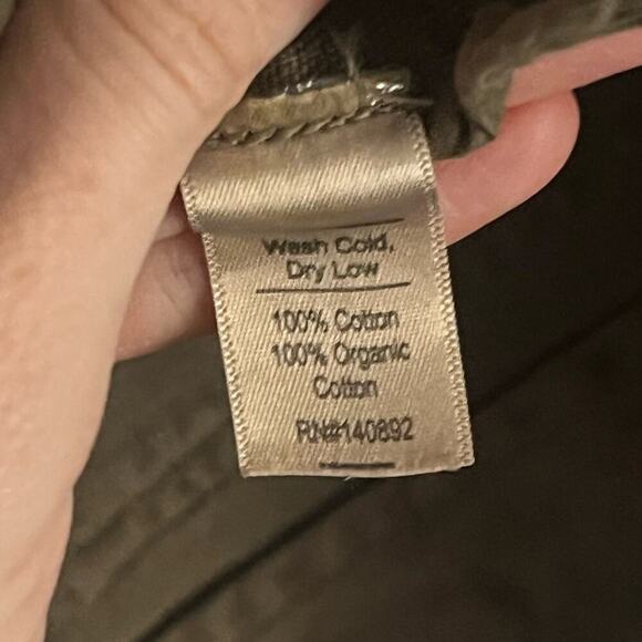 Marine Layer Gracey Embroidered Chore Coat Cotton Jacket Military Olive Green S - Picture 7 of 9